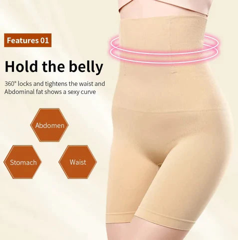 Buy Women's High Waisted Shapewear Tummy Control Thigh Slimming Body Shaper  (Combo Pack Free Size) (Best Fits Upto 32 to 38 Waist Size